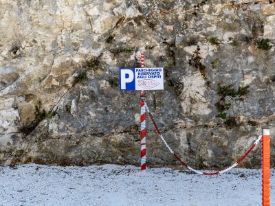 parcheggio suite Residence Aleden a Vieste nel Gargano